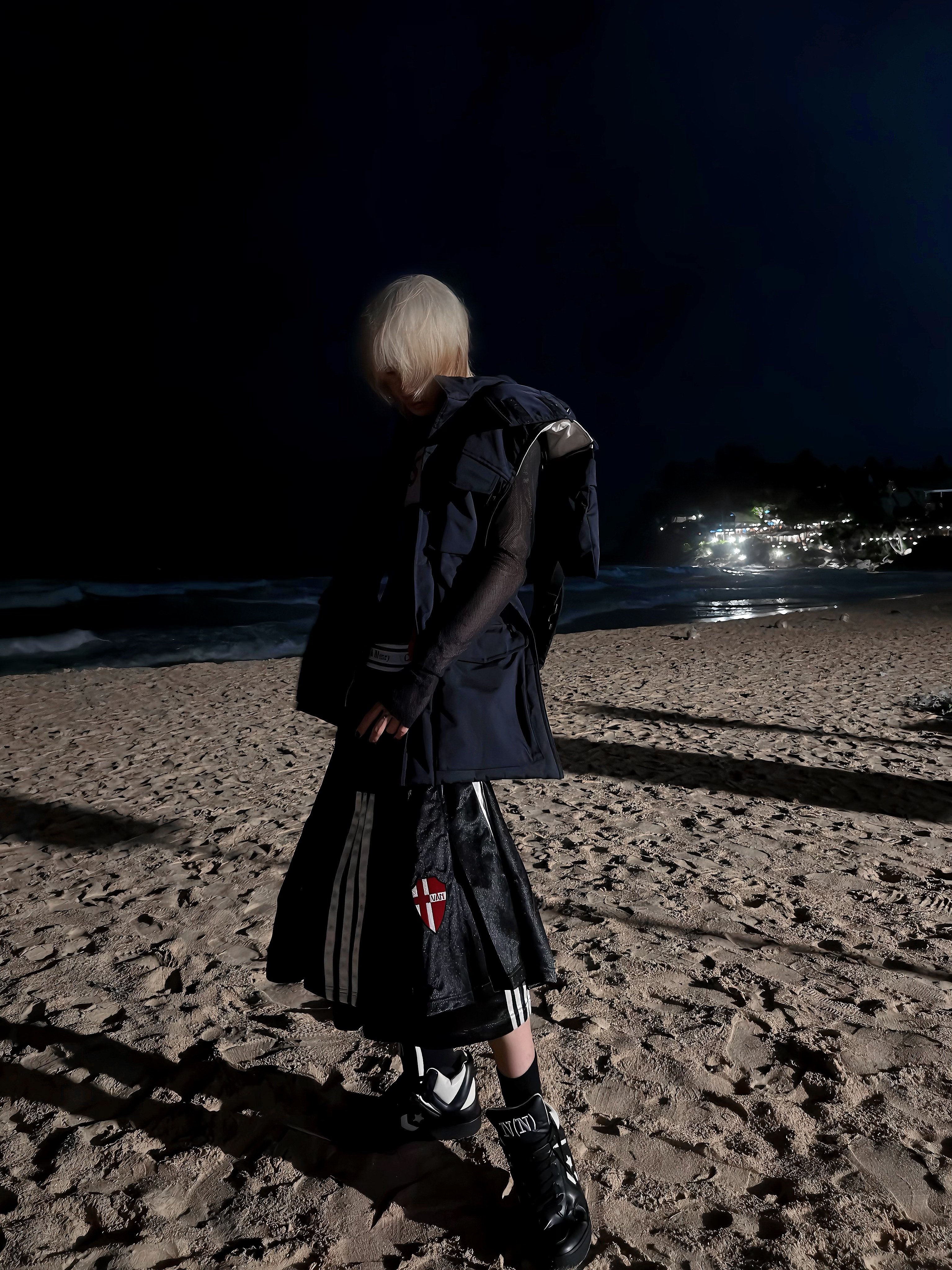 “Vector“ Integrated Deconstructed Skirt-Pants